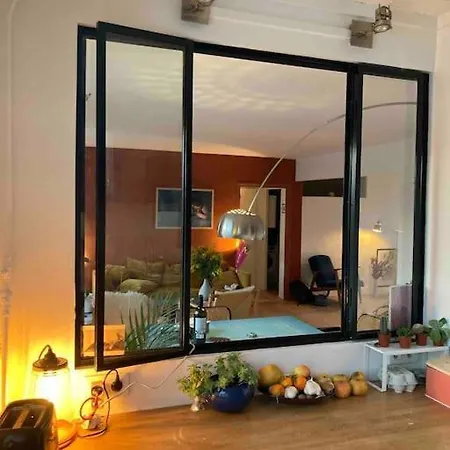 Appartement Loft En Dernier Etage Proche Des Buttes Chaumont Paris