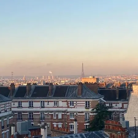 Loft En Dernier Etage Proche Des Buttes Chaumont Appartement *