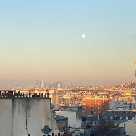 Loft En Dernier Etage Proche Des Buttes Chaumont