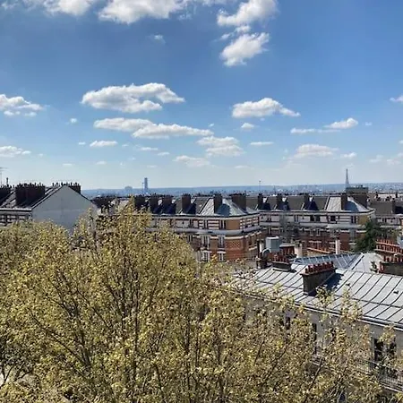 Appartement Loft En Dernier Etage Proche Des Buttes Chaumont *